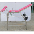 MSLET15M 2016 Best price Convenient Gynecological examination bed stainless steel examination bed